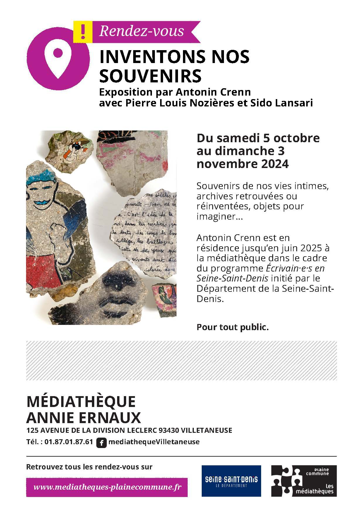 expo médiathèque