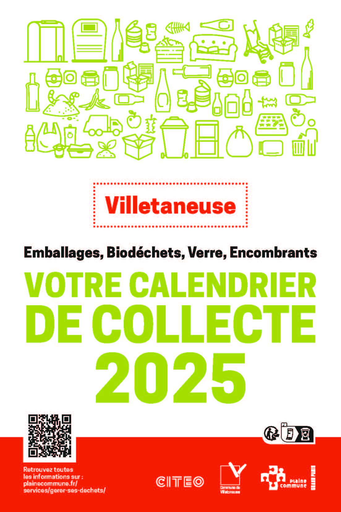 Calendrier Collecte 2025